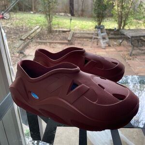 New Balance Fresh Foam D RCVRY RCVRYERD orange slides unisex men’s 6 women’s 7.5